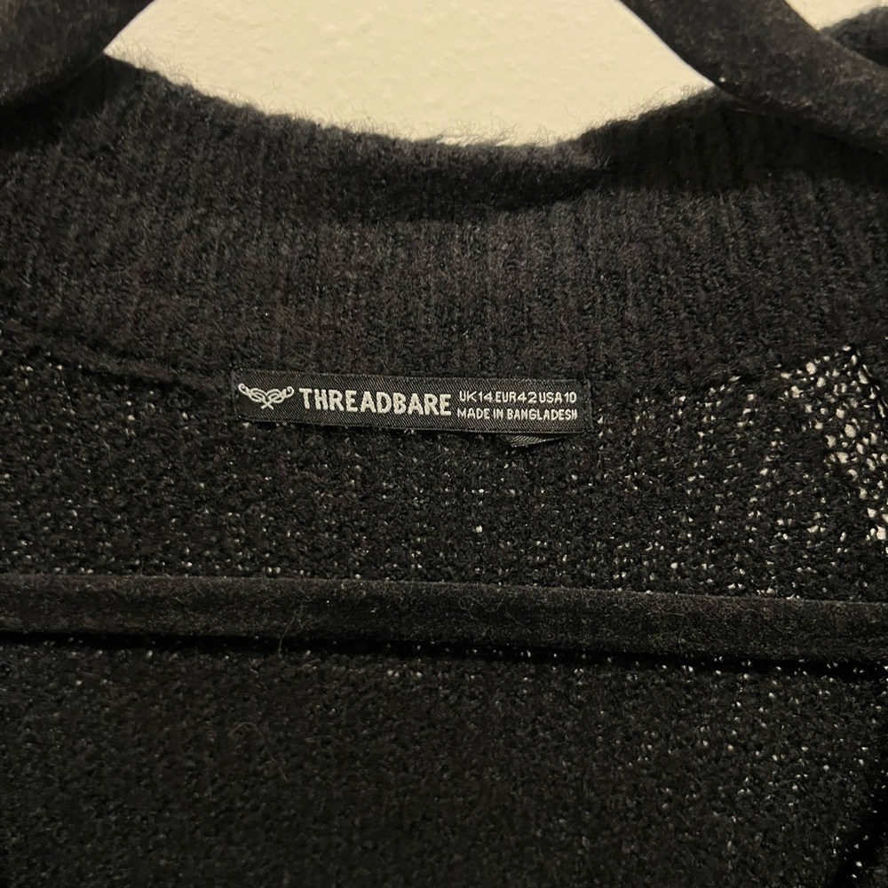 Threadbare mid length button up cardigan - Picture 6 of 6
